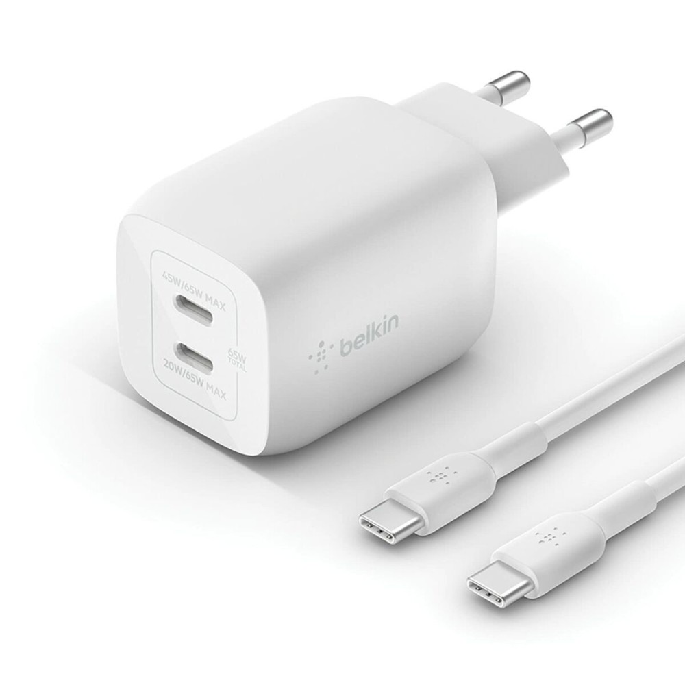 Încărcător de Perete Belkin WCH013VF2MWH-B6 Alb 65 W