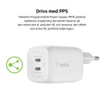 Încărcător de Perete Belkin WCH013VF2MWH-B6 Alb 65 W