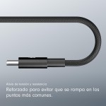 Cablu USB-C la USB-C Apple MEQ94ZM/A Negru