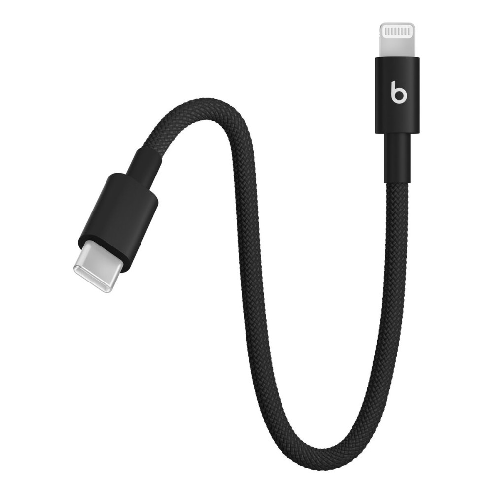 Cablu USB-C la Lightning Apple MEQM4ZM/A Negru 20 cm
