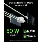 Încărcător de Perete Belkin WCH019KQWH Alb 50 W