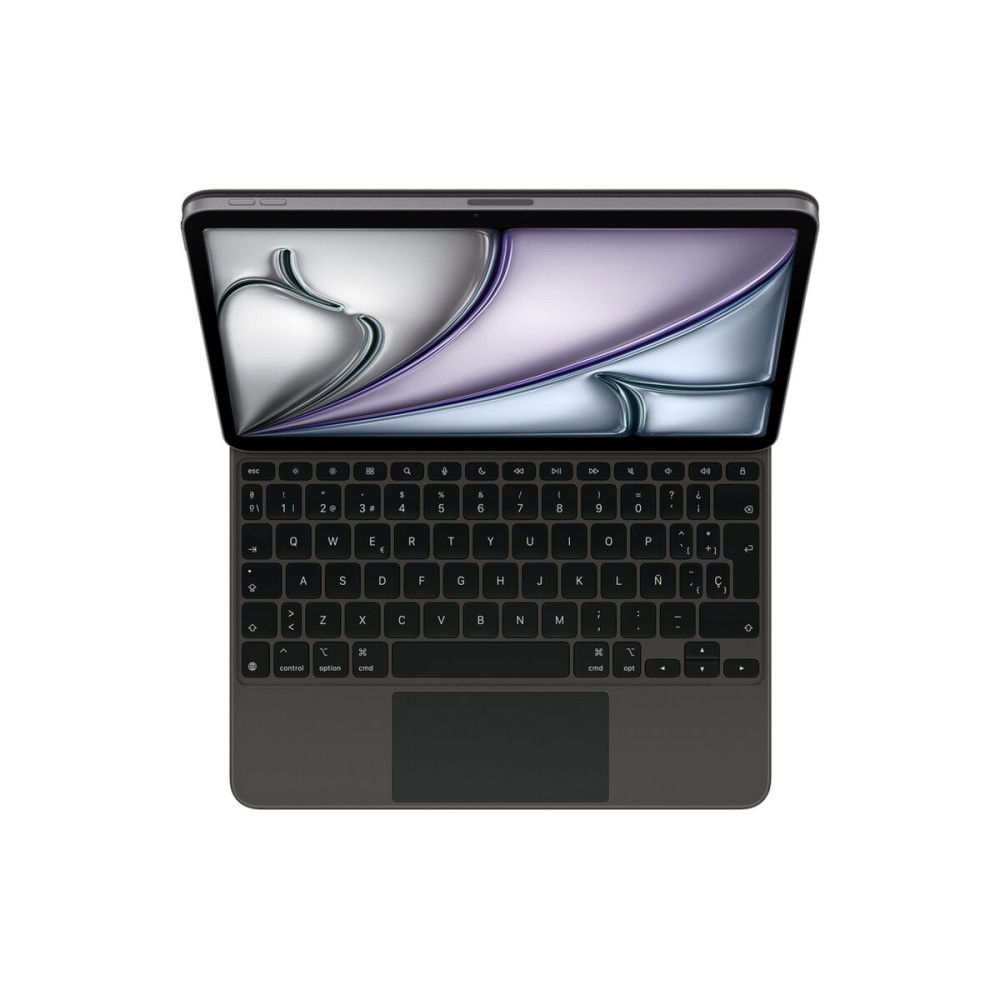 Tastatură Apple MGYX4Y/A Alb Negru Spaniolă Qwerty Spaniolă