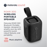 Difuzor Bluetooth Portabil Motorola ROKR 300 Negru 7 W