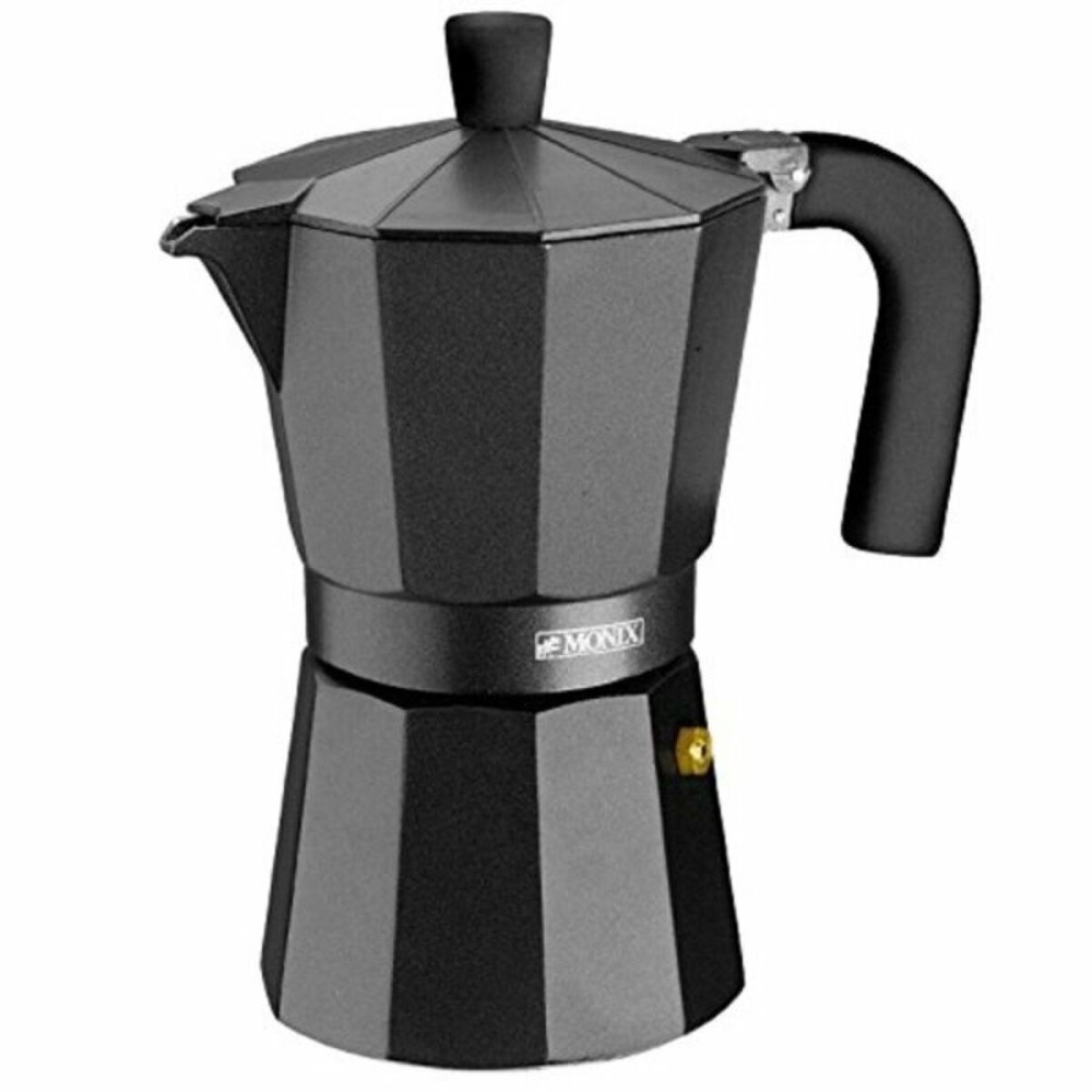 Cafetieră Italiană Monix Braisogona_M640006 Negru 6 Cești
