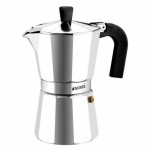 Cafetieră Italiană Monix Braisogona_M620003 Argintiu