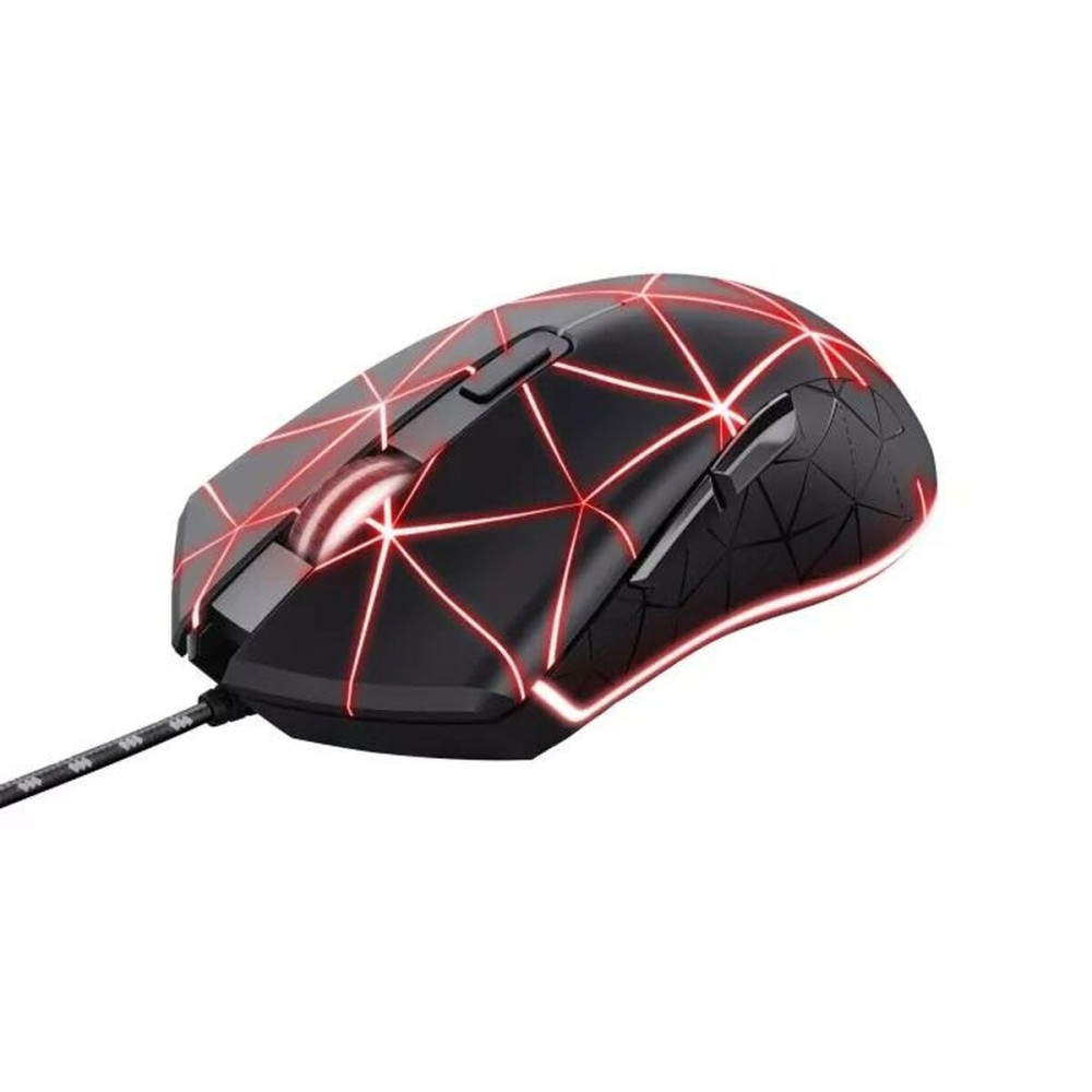 Mouse Gaming Trust GXT 133 Locx 4000 dpi Negru Roșu