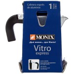 Cafetieră Italiană Monix Braisogona_M620001 Argintiu 1 Ceașcă