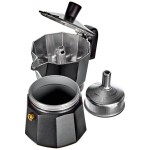 Cafetieră Italiană Monix Braisogona_M640003 Negru