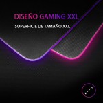 Covoraș Gaming cu Iluminat LED Mars Gaming MMPRGB2 Negru