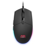 Tastatură și Mouse Gaming Mars Gaming MCPTKLES Negru Qwerty Spaniolă
