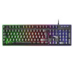 Tastatură și Mouse Gaming Mars Gaming MCPXBES Negru Qwerty Spaniolă