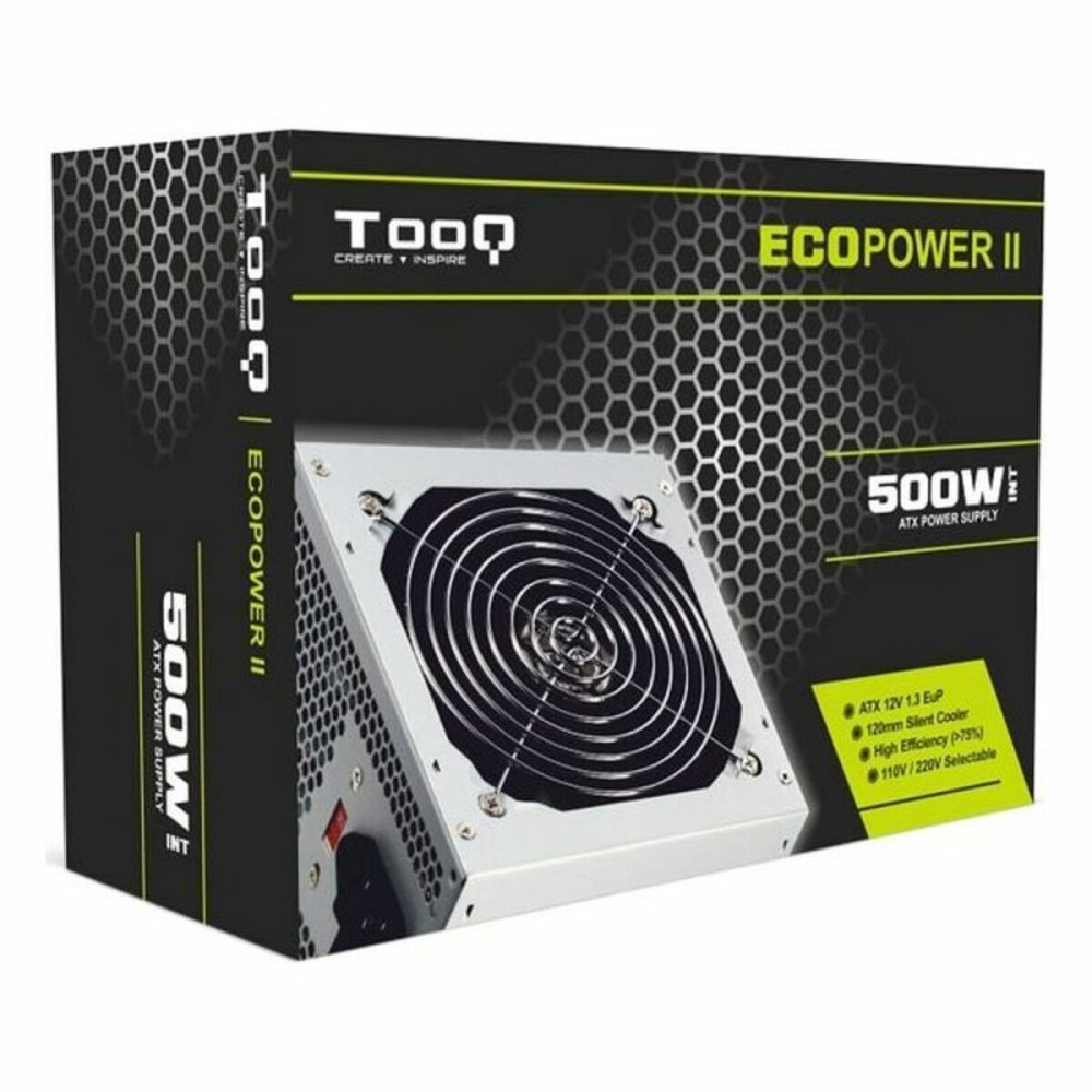 Sursă de Alimentare TooQ TQEP-500S-INT ATX 500 W RoHS