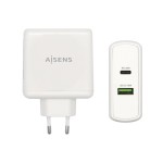 Încărcător USB Perete Aisens ASCH-2PD30QC-W 48 W Alb