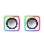 Difuzoare PC Mars Gaming MSCUBEW Alb