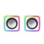 Difuzoare PC Mars Gaming MSCUBEW Alb