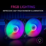 Ventilator de Unitate Mars Gaming MF-DUO Ø 12 cm