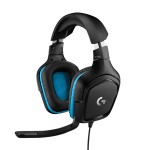 Căști cu Microfon Gaming Logitech 981-000770 Albastru Negru