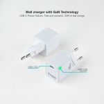 Încărcător de Perete TooQ TQWC-GANPD30WT Alb 30 W