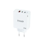 Încărcător de Perete TooQ TQWC-GANQC2PD65WT Alb 65 W