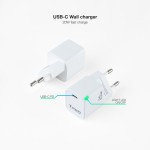 Încărcător de Perete TooQ TQWC-PD20WT Alb 20 W