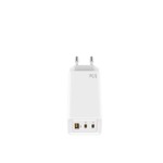 Încărcător de Perete LEOTEC 65W GaN 2 USB-C PD Alb 65 W