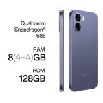 Smartphone Oppo A6X 128 GB 6,75" mediatek dimensity 6300 4 GB LPDDR4x