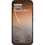 Smartphone Oppo RENO 15 PRO Octa Core Mediatek Dimensity 8450 12 GB RAM 512 GB Negru 6,3"