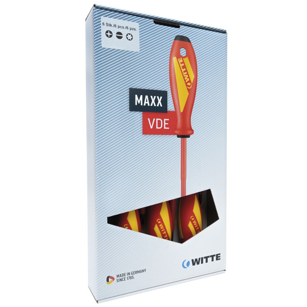 Set de șurubelnițe WITTE Phillips Plat (5 Unități)