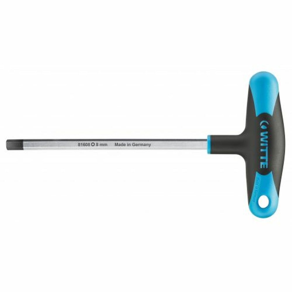 Cheie hexagonală în T WITTE PRO 8 mm Hexagonal