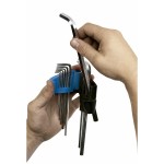 Set de chei Inbus WITTE 1,5-2-2,5-3-4-5-6-8-10 mm Hexagonal Set de chei Inbus 9 Piese