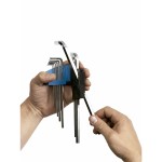 Set de chei Inbus WITTE 1,5-2-2,5-3-4-5-6-8-10 mm Hexagonal Set de chei Inbus 9 Piese