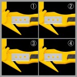 Cutter Olfa 17,8 X 0,4 MM Galben Siguranță