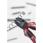 Clești cu tăiere în diagonală NWS Serie 69 5 mm 8 mm 2,5 mm 100 mm 14,5 cm