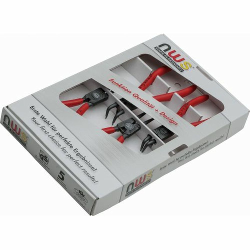 Clește pentru circlip NWS Curbat drept