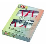 Clește pentru circlip NWS Curbat drept