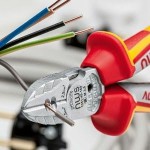 Clești cu tăiere în diagonală NWS Serie 49 VDE 2 mm 4 mm 19 cm