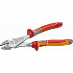 Clești cu tăiere în diagonală NWS Serie 49 VDE 2 mm 3 mm 1,5 mm 20 cm