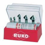 Set de freze pentru fazetare (Freze pentru fazetare) RUKO 102142A DIN 335 Oțel de mare viteză (HSS) 5 Piese