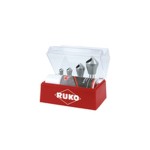 Set de freze pentru fazetare (Freze pentru fazetare) RUKO 102310E Oțel de mare viteză (HSS) 4 Piese
