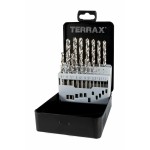 Set de rulouri TERRAX Carcasă DIN 338 25 Piese 19 Piese