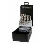 Set de rulouri TERRAX Carcasă DIN 338 25 Piese 19 Piese