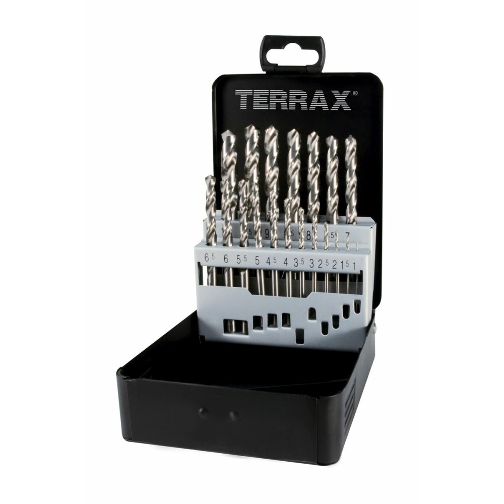 Set de rulouri TERRAX Carcasă DIN 338 25 Piese (25 Unități)