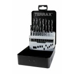 Set de rulouri TERRAX Carcasă DIN 338 25 Piese 19 Piese (25 Unități)