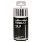 Set de rulouri TERRAX Carcasă DIN 338 19 Piese (10 Unități)