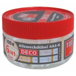 Crampoane TOX 6 x 28 mm 230 Piese