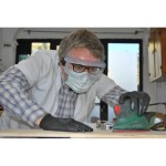 Ochelari de protecţie Eagle GUARDIAN GOOGLE Transparent Policarbonat