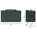 Cutie Tip Diplomat Pentru Scule GT Line polipropilenă