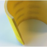 Rulou de hârtie abrazivă INTERFLEX Rulă 25 m Galben