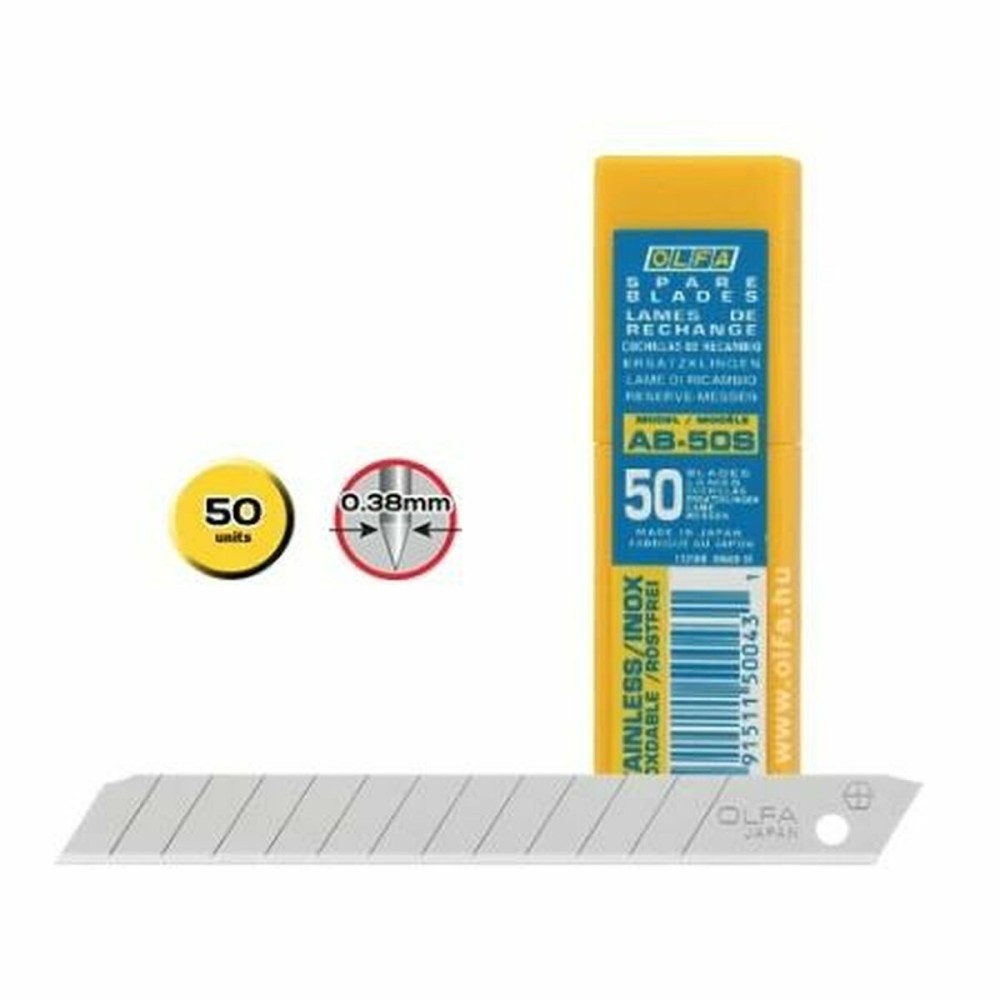 Lamă de tăiere Olfa 9 mm 50 Unități
