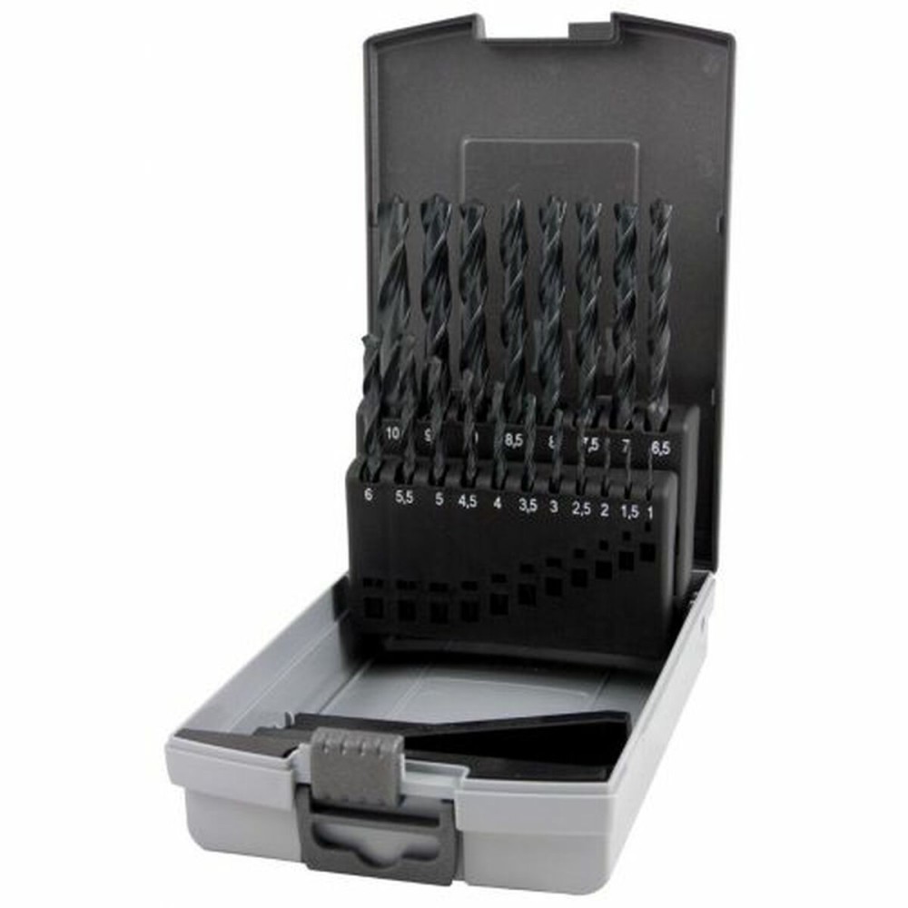 Set de rulouri RUKO Cutie cu Capac DIN 338 Elicoidal/ă 19 Piese